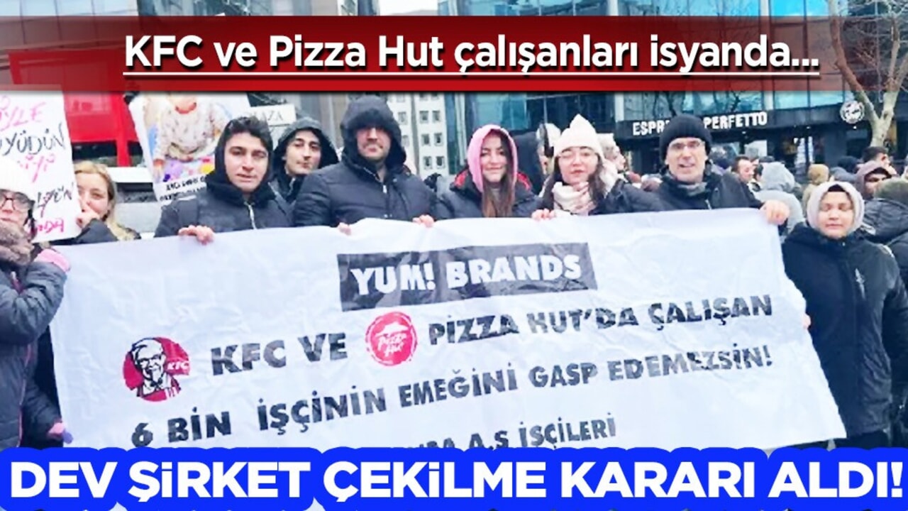 KFC ve Pizza Hut şirketi iflas etti! Dev firma: Türkiye'den çekilme kararı aldı! Yaktı geçti