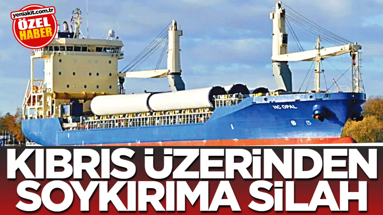 Kıbrıs üzerinden soykırıma silah