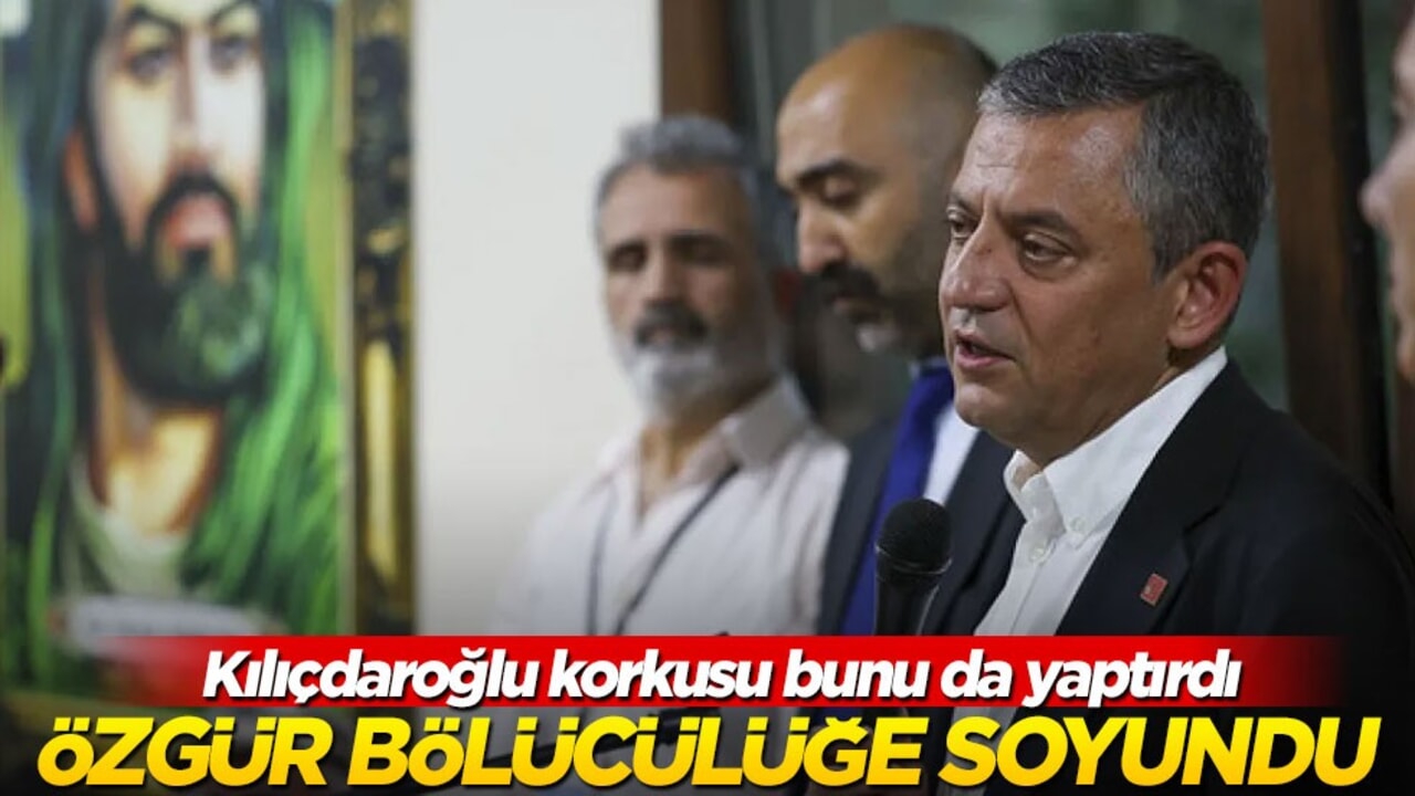 Kılıçdaroğlu korkusu bunu da yaptırdı! Alevilerin ayağına giden Özgür Özel’den bölücü vaatler