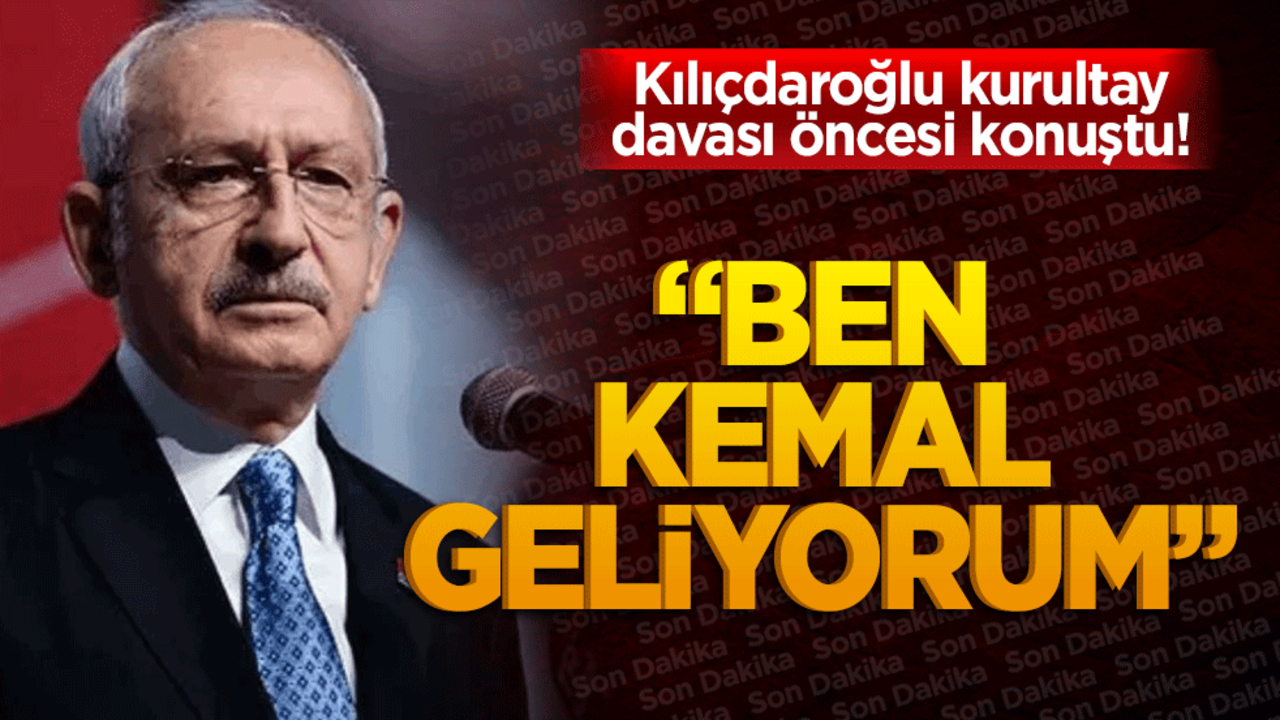 Kılıçdaroğlu kurultay davası öncesi konuştu! "Partiyi kayyuma mı bırakayım?"
