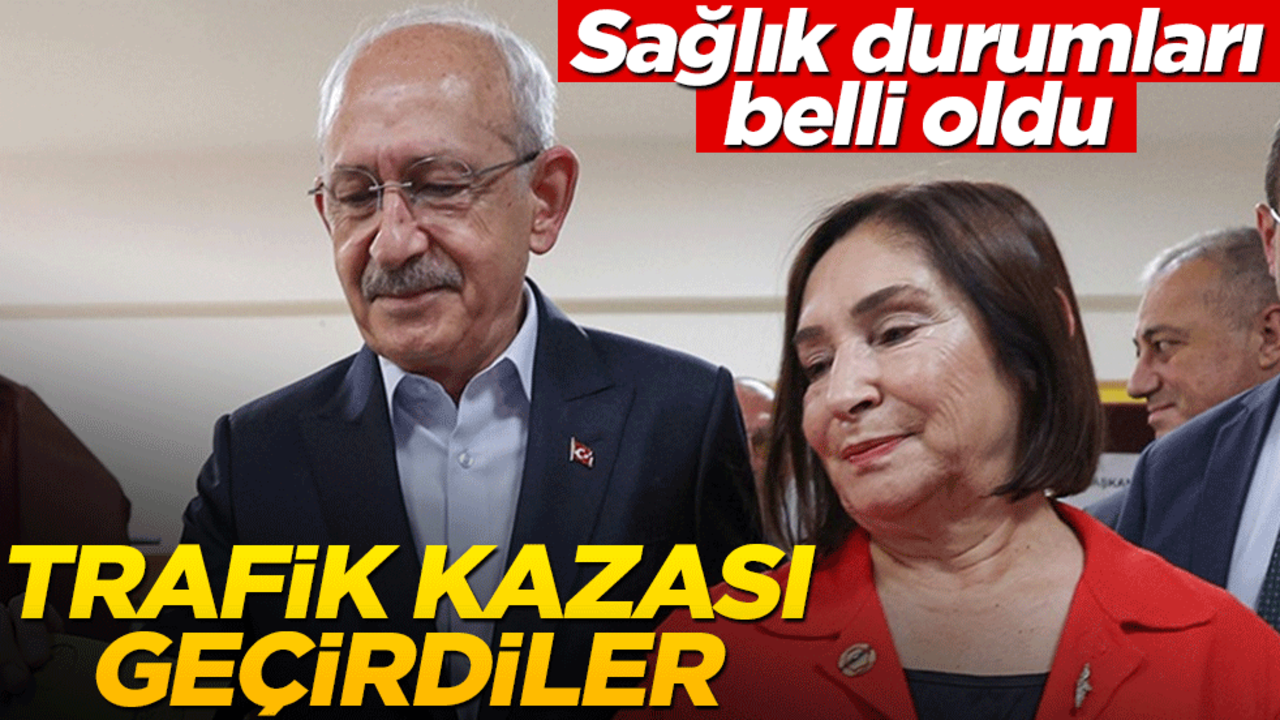 Kılıçdaroğlu ve eşi cenazeye giderken trafik kazası geçirdi!