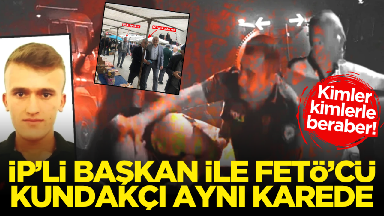 Kimler kimlerle beraber! İP’li başkan ile FETÖ’cü kundakçı aynı karede