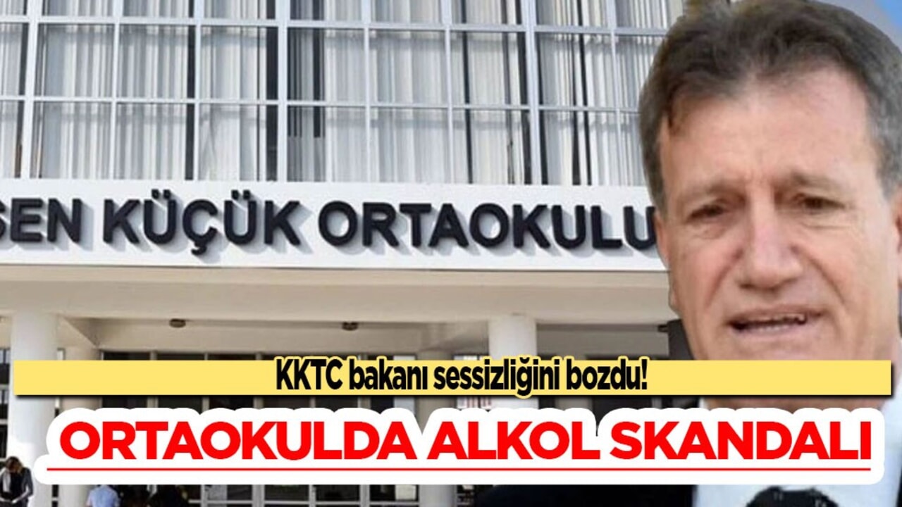 KKTC bakanı sessizliğini bozdu: Okulda  skandal! İfşa etti! Ortalığı karıştıracak sonuç 