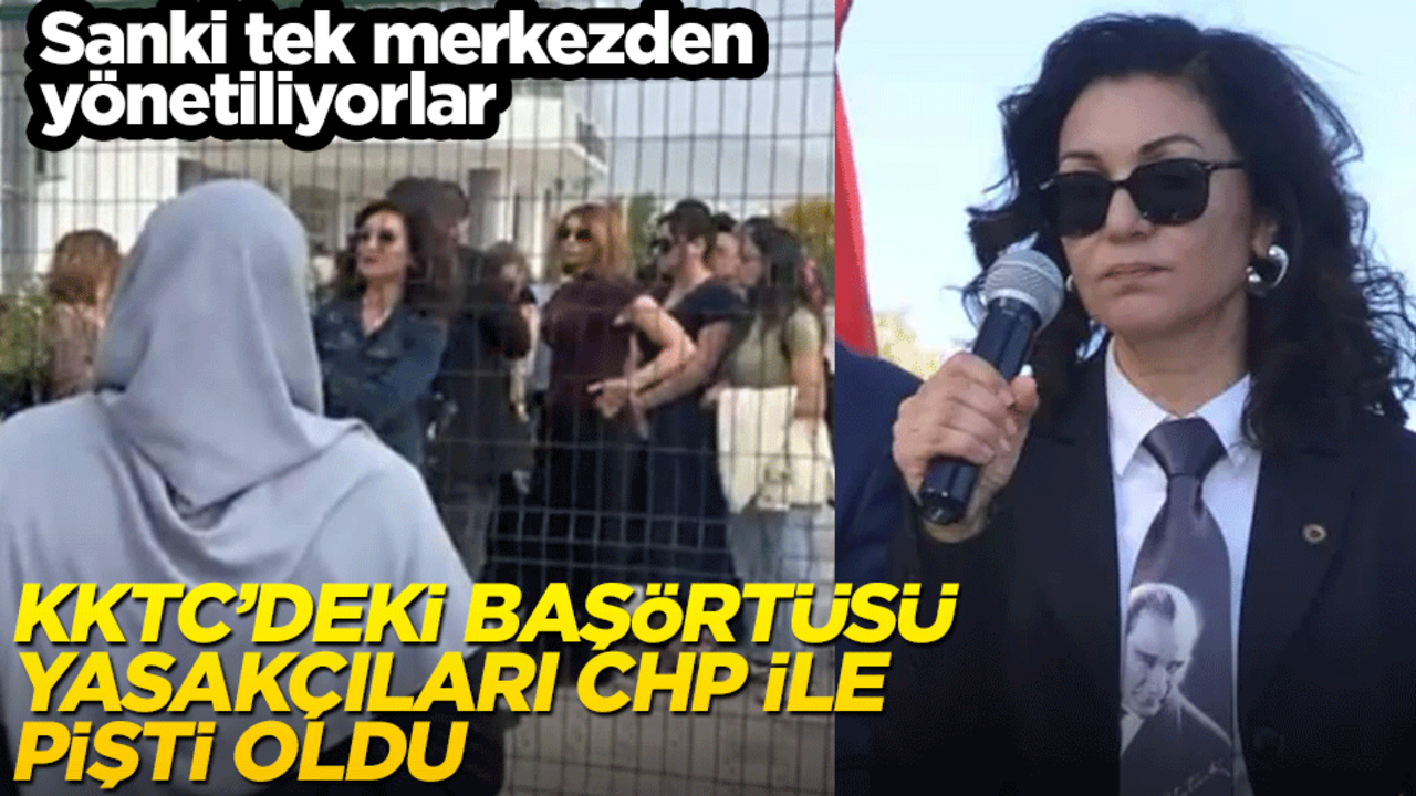 KKTC’deki başörtüsü yasakçıları CHP’ye özendi! Son kararları tam rezalet