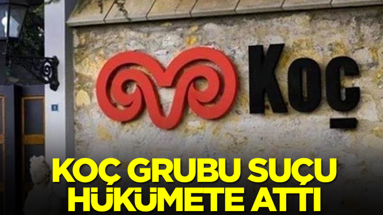 Koç Grubu suçu hükümete attı
