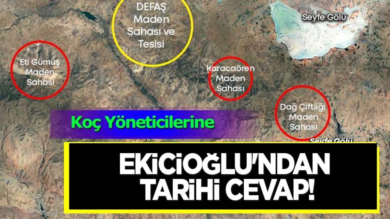 Koç yöneticilerine Başkan Ekicioğlu'ndan tarihi tokat gibi cevap