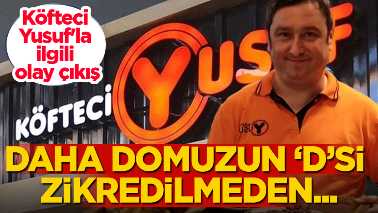 Köfteci Yusuf'la ilgili olay çıkış! Daha domuzun ‘d’si zikredilmeden...