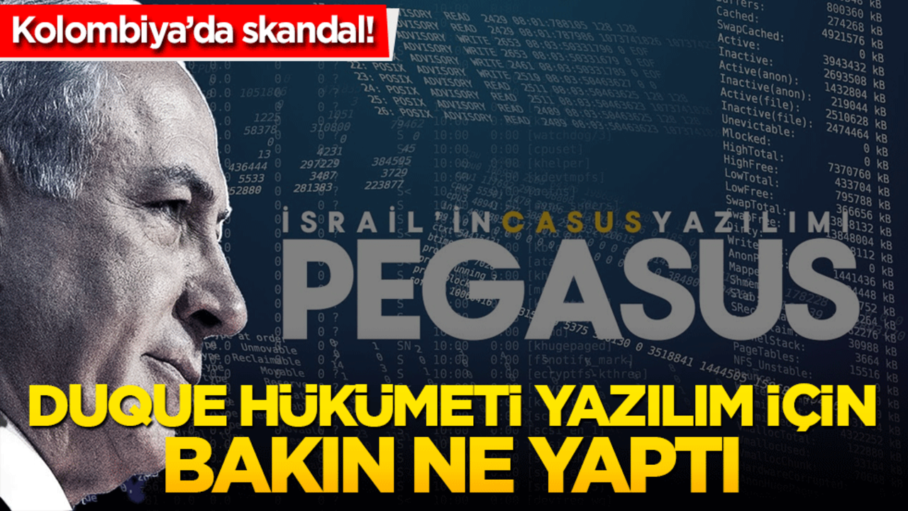 Kolombiya’da skandal! Duque hükümeti Pegasus casus yazılımı için 11 milyon dolar ödedi