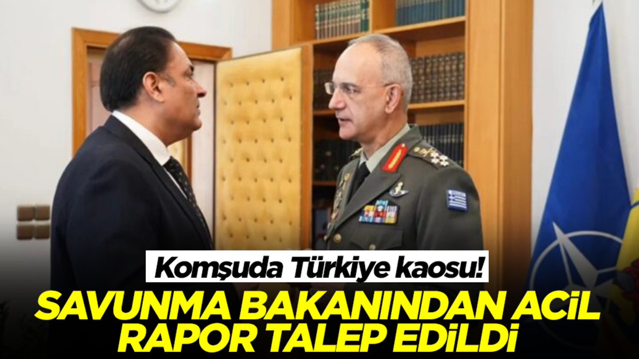 Komşuda Türkiye kaosu! Savunma bakanından acil rapor talep edildi