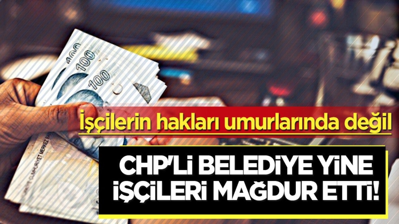 Konya'da CHP'li Belediye yine işi rezil etti! Beklenen zam ne zaman? Hala ses yok