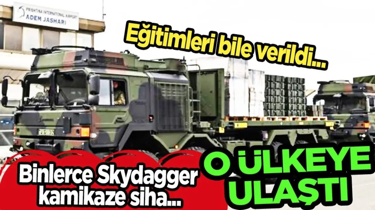 Kosova'ya binlerce Skydagger tipi Türk kamikaze savaş dronu teslim edildi... Vurucu gücümüzü artıracak