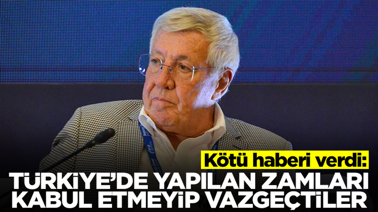 Kötü haberi verdi: Türkiye'de yapılan zamları kabul etmeyip vazgeçtiler