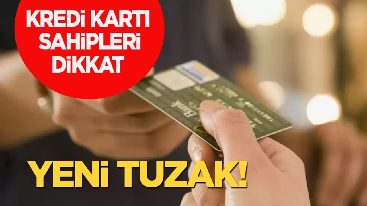 Kredi kartı sahiplerine yeni tuzak: Bildirime tıkladığınız anda hesabınız sıfırlanıyor! Müthiş 'tuzak'