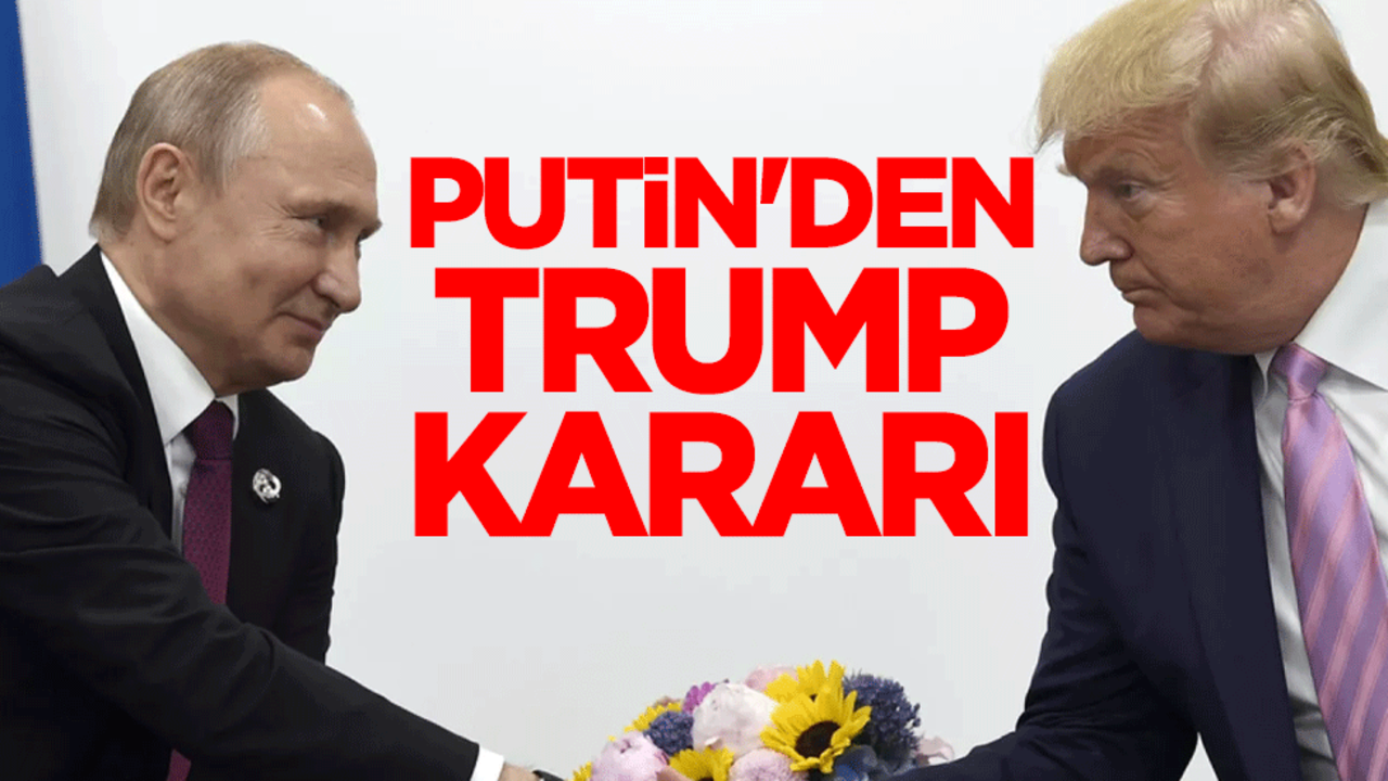 Kremlin dünyaya duyurdu: Putin'den Trump kararı