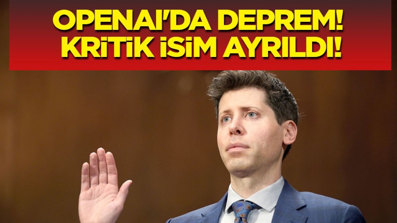 Kritik bir ismin radikal kararı! OpenAI'da deprem: Üç kritik isim ayrıldı... Gündem oldu
