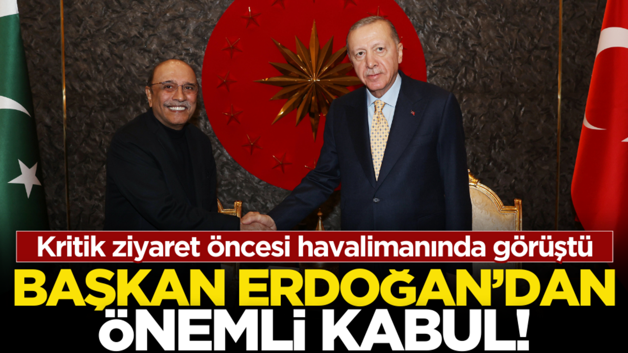 Kritik ziyaret öncesi Cumhurbaşkanı Erdoğan’dan önemli kabul