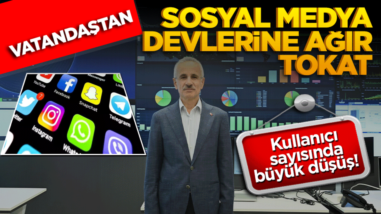 Kullanıcı sayısında büyük düşüş! Vatandaştan sosyal medya devlerine ağır tokat
