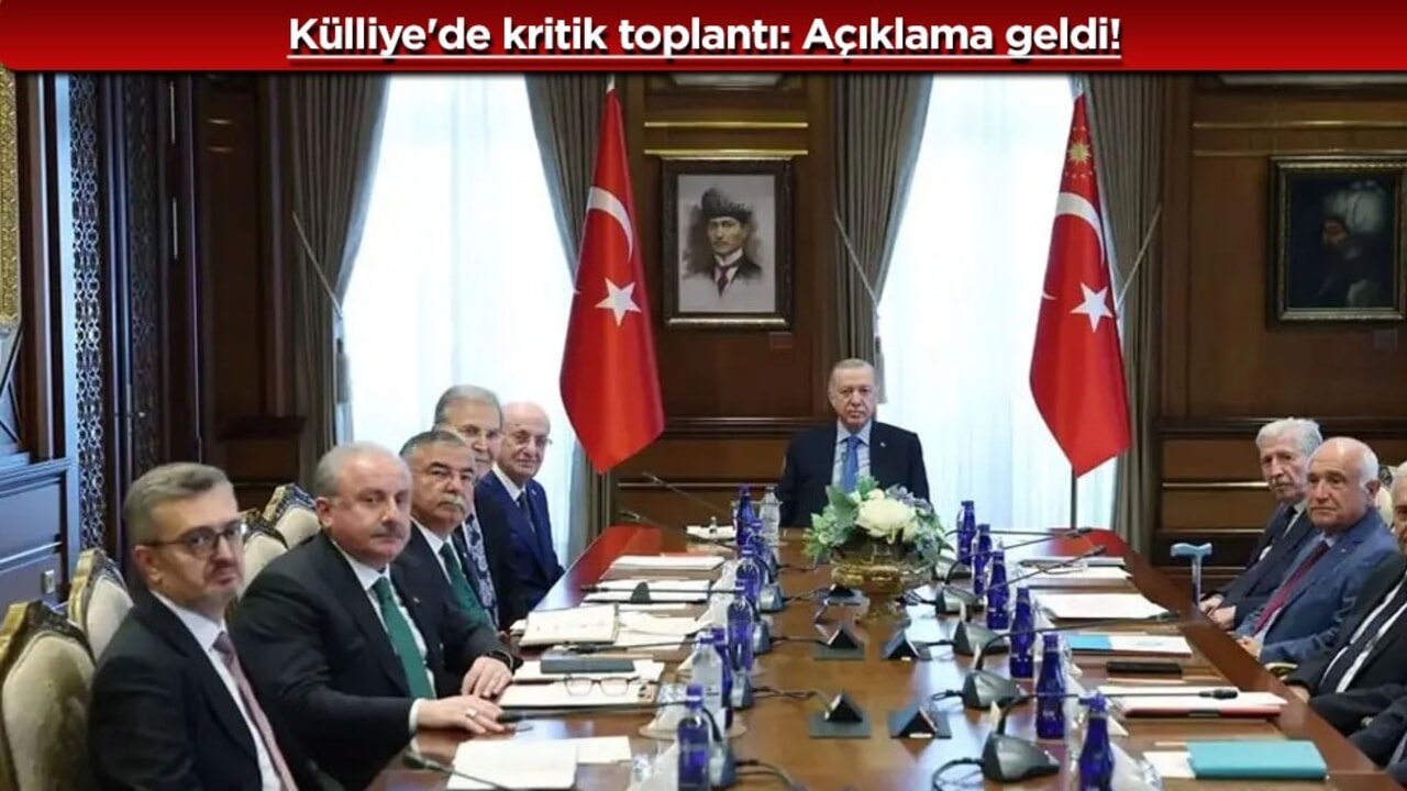 Külliye'de kritik toplantı! İletişim Başkanı Duran'dan YİK'te "aile" mesajı