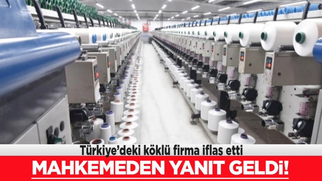 Küresel ekonomik kriz sonrası Bursa'da köklü şirket iflas etti: Konkordato talep etti!