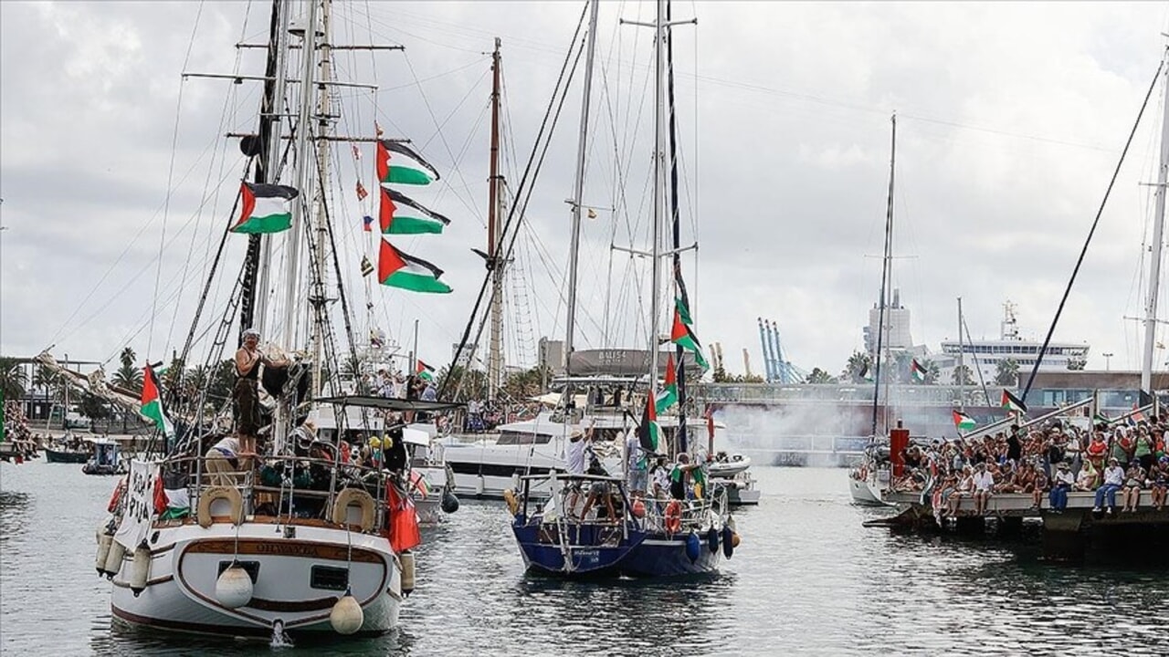 Küresel Sumud Filosu’na ikinci dron saldırısı: Alma gemisi hedef alındı