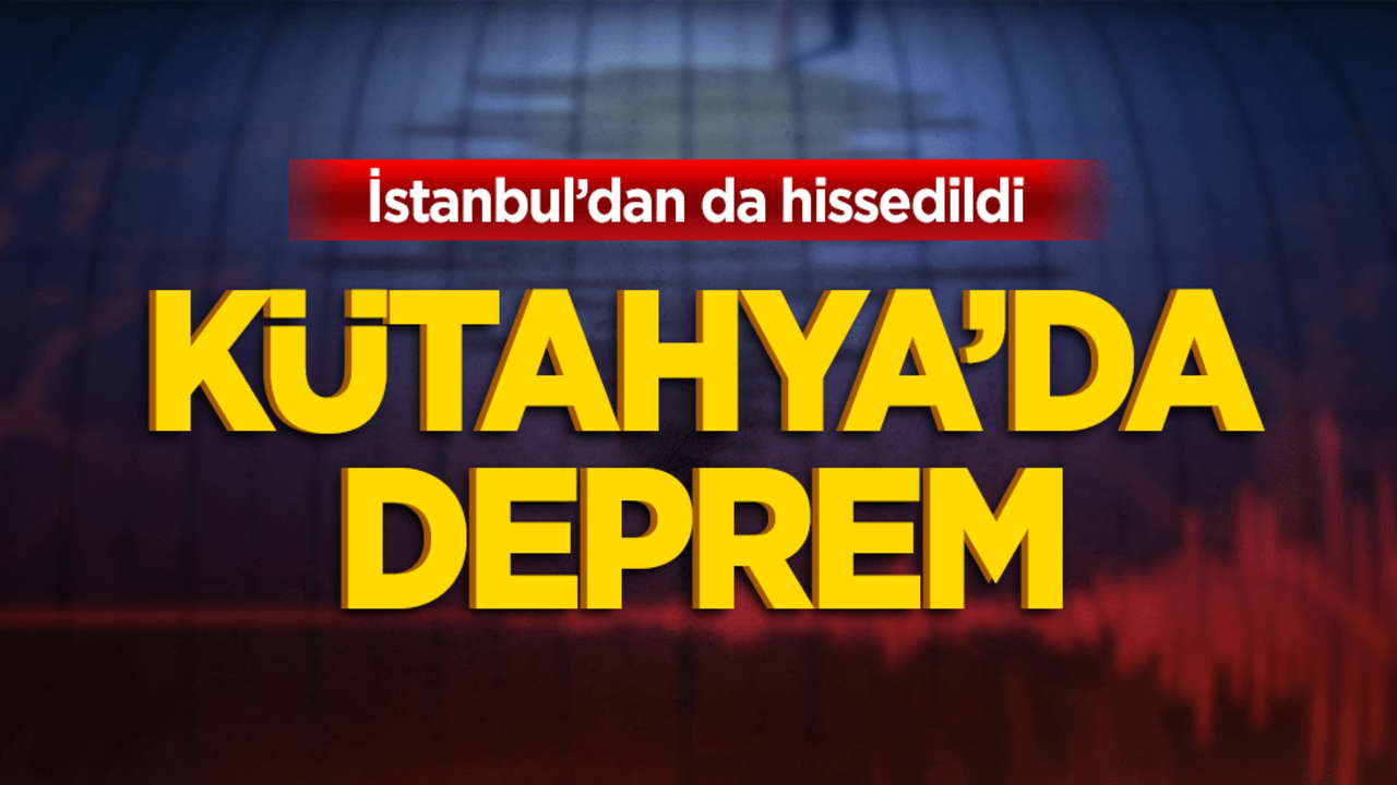 Kütahya Simav’da 5.4 büyüklüğünde deprem! İstanbul’da da hissedildi