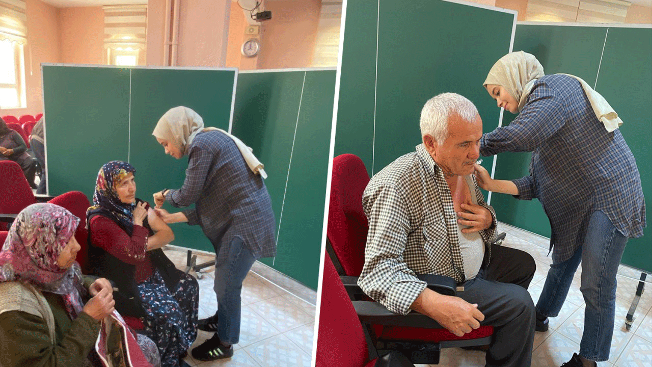 Kutsal heyecan dorukta: Hac için son hazırlıklar! Aşılarını oldular