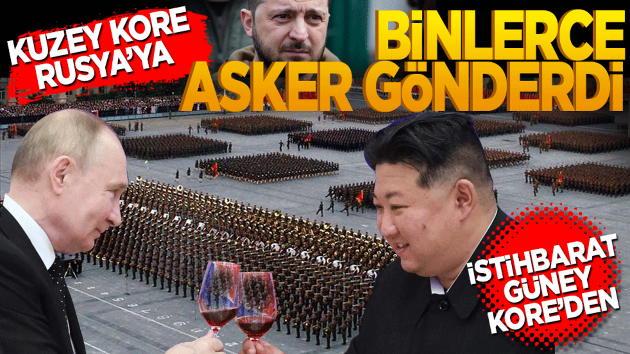 Kuzey Kore, Rusya'ya binlerce asker gönderdi! İstihbarat Güney Kore’den