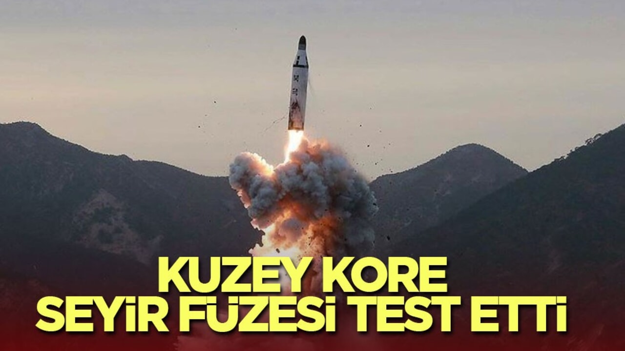 Kuzey Kore seyir füzesi test etti