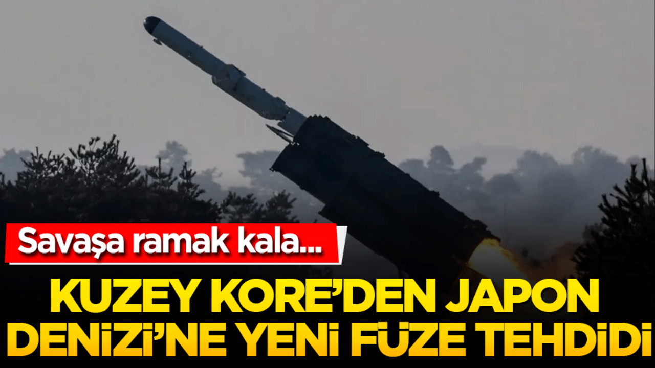 Kuzey Kore’den Japon Denizi’ne yeni füze tehdidi