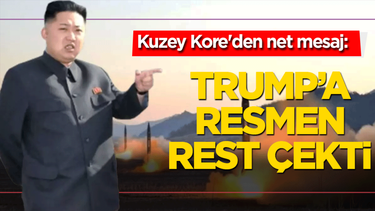 Kuzey Kore'den net mesaj: Nükleer silahsızlanma mümkün değil!