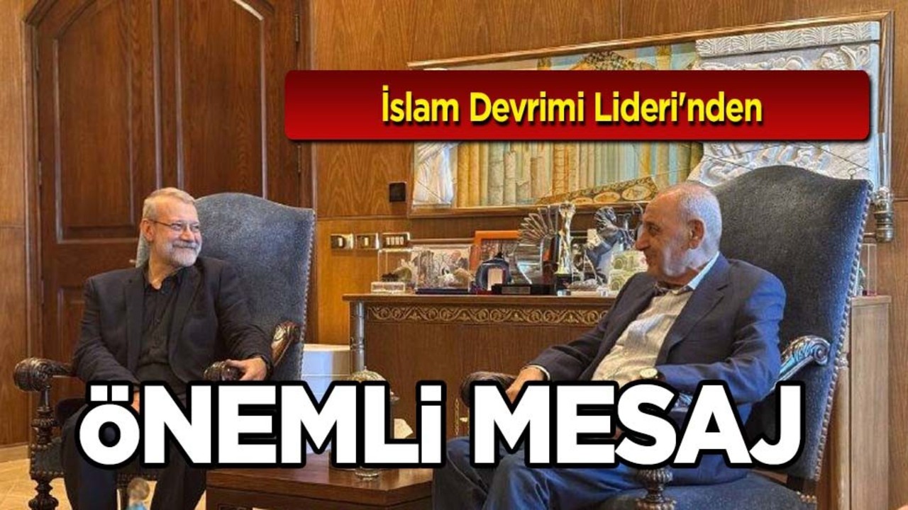 Laricani: İran İslam Cumhuriyeti Lübnan hükümetini destekledi! Dikkat çeken mesaj