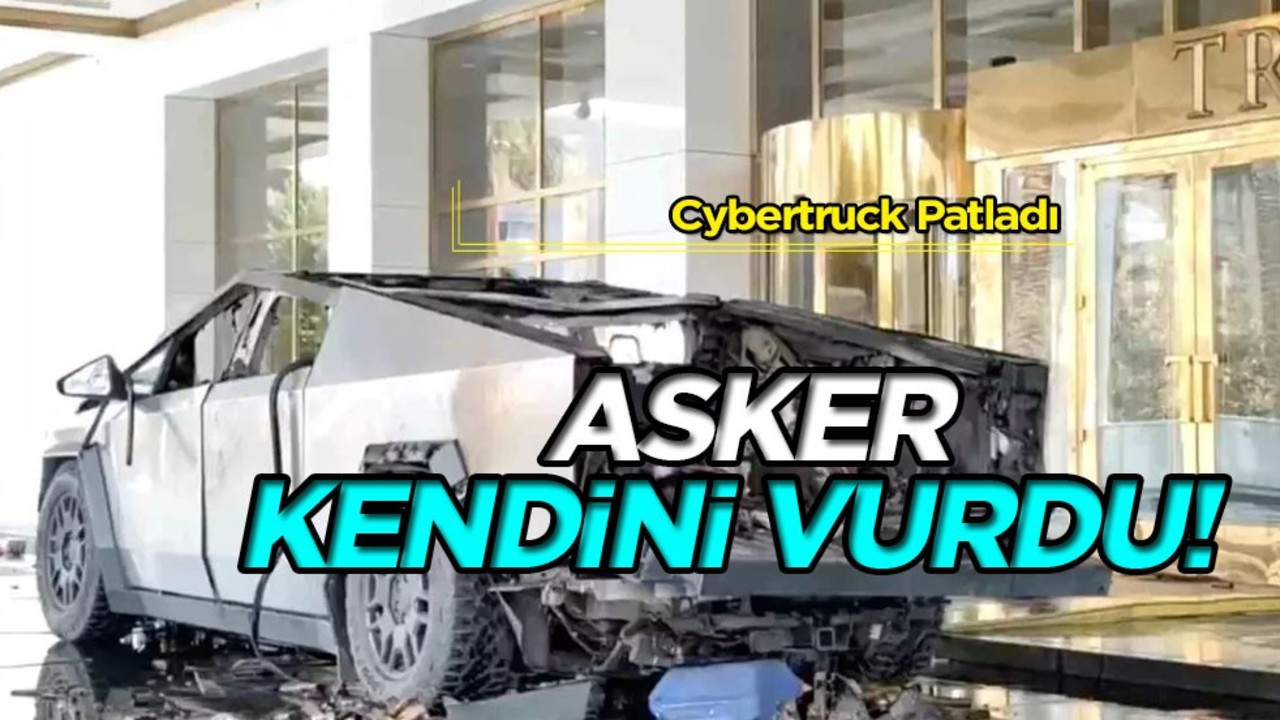 Las Vegas'ta Cybertruck patladı! İlgili flaş olay: Asker kendini vurup intihar etti!
