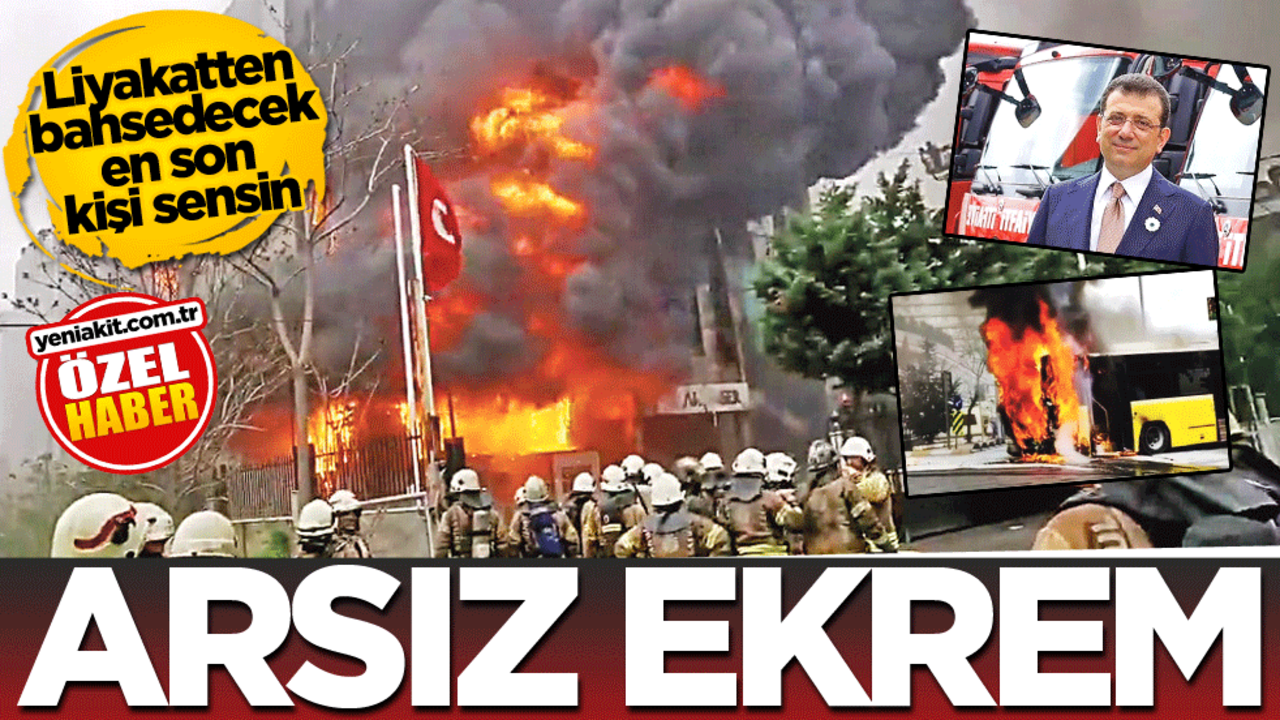 Liyakatten bahsedecek en son kişi sensin! Arsız Ekrem