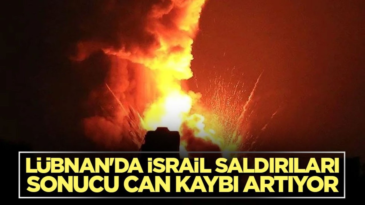 Lübnan'da İsrail Saldırıları Sonucu Can Kaybı Artıyor