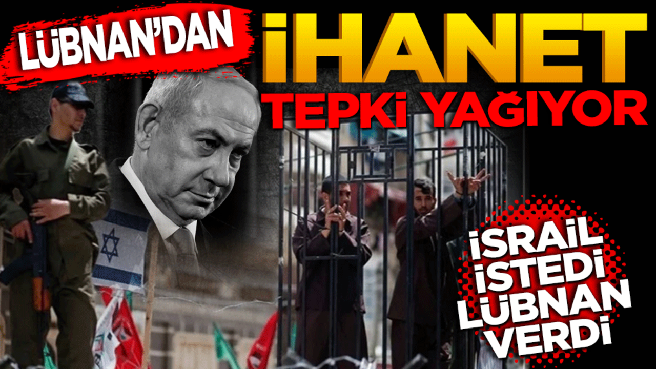 Lübnan’dan Heyet! İsrail istedi o verdi