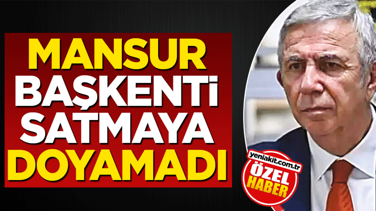 Mansur, Başkenti satmaya doyamadı