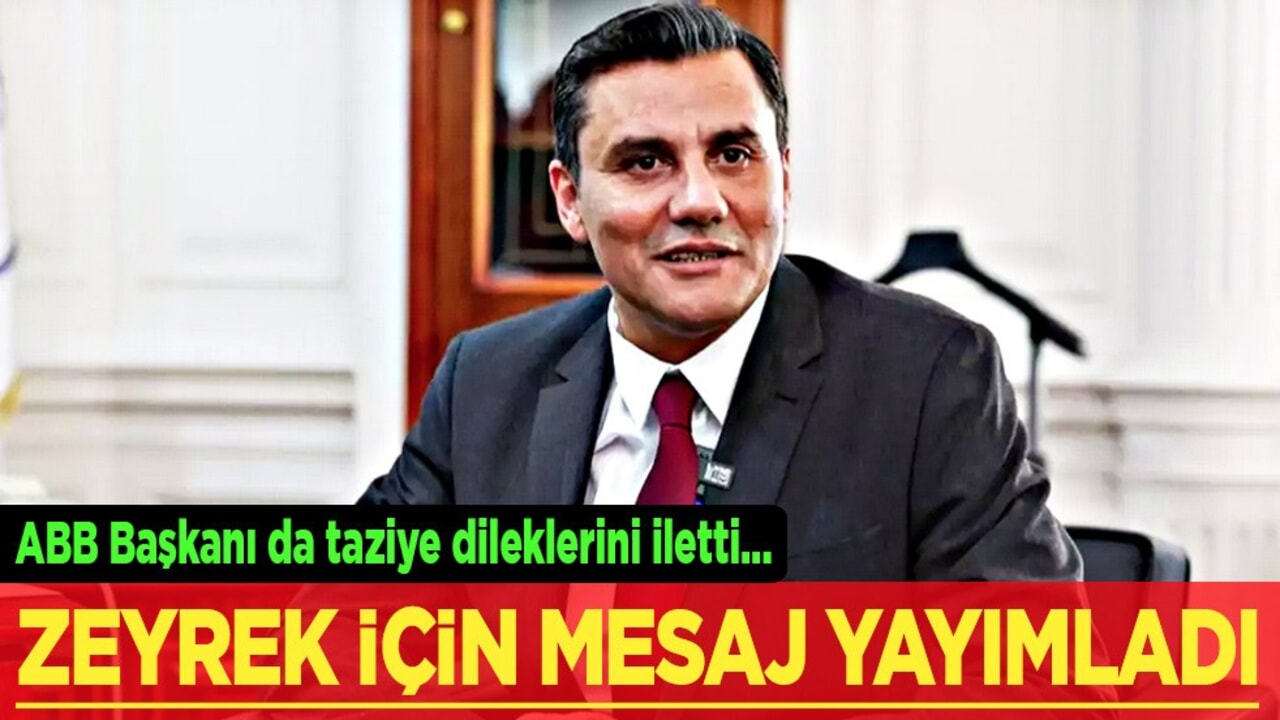 Mansur Yavaş'tan Ferdi Zeyrek'in ani ölümü için taziye açıklaması! Sözleri ne oldu?