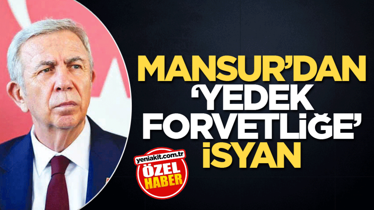 Mansur’dan ‘yedek forvetliğe’ isyan