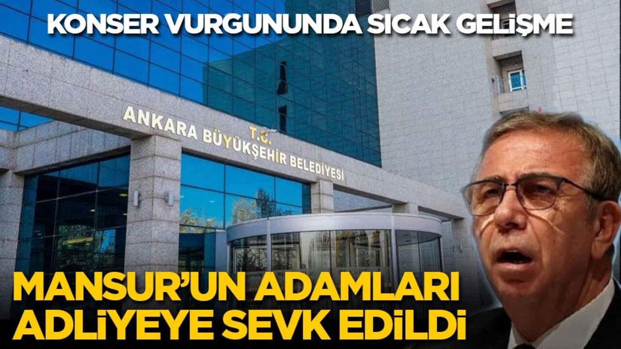 Mansur’un adamları adliyeye sevk edildi! Konser vurgununda sıcak gelişme