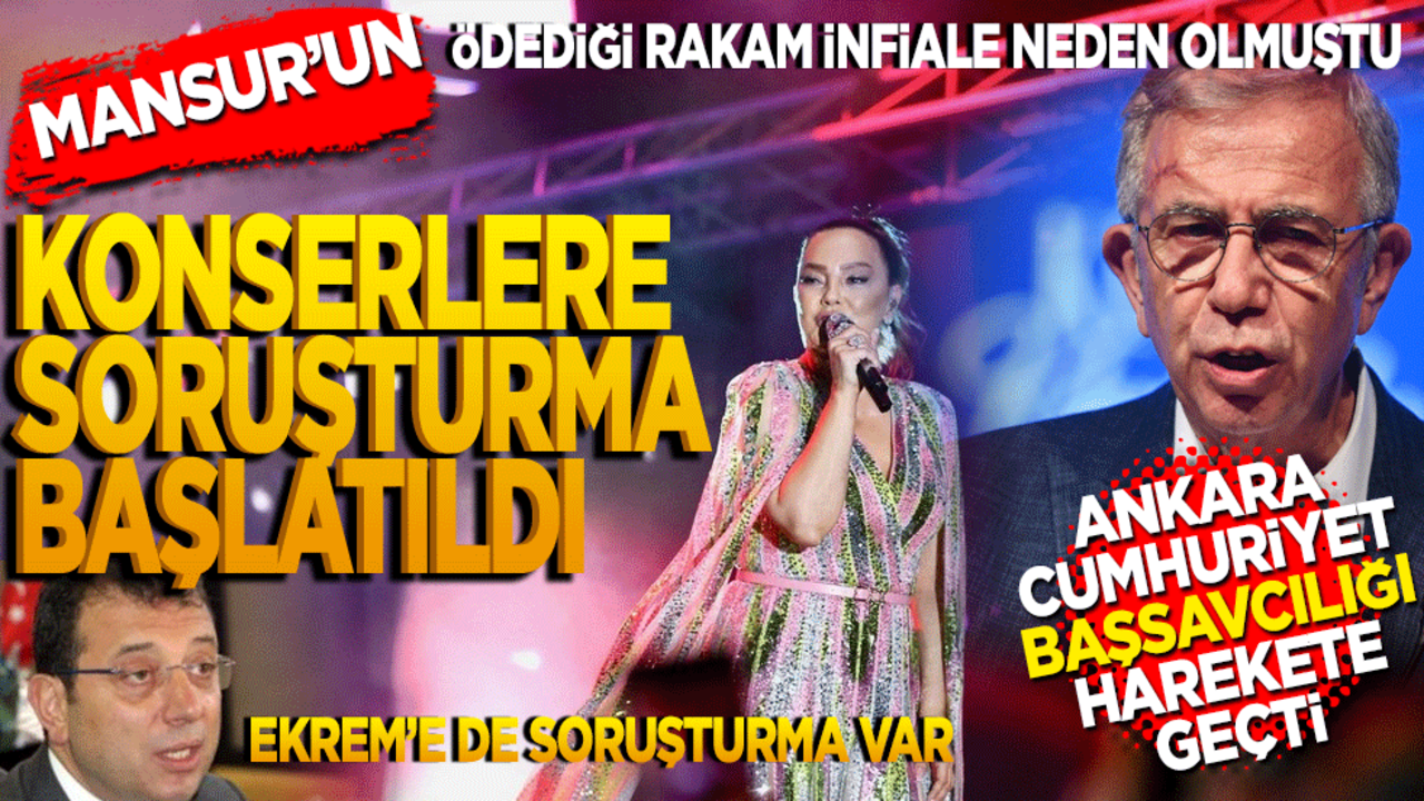 Mansur’un ödediği rakam infiale neden olmuştu! Cumhuriyet başsavcılığı harekete geçti