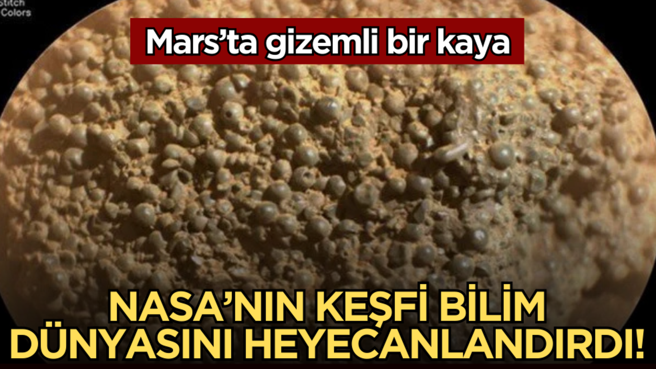 Mars’ta gizemli bir kaya: NASA’nın keşfi bilim dünyasını heyecanlandırdı!