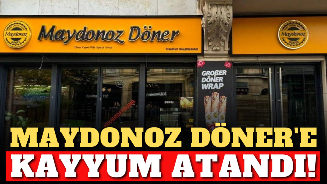 Maydonoz Döner'e kayyum atandı!