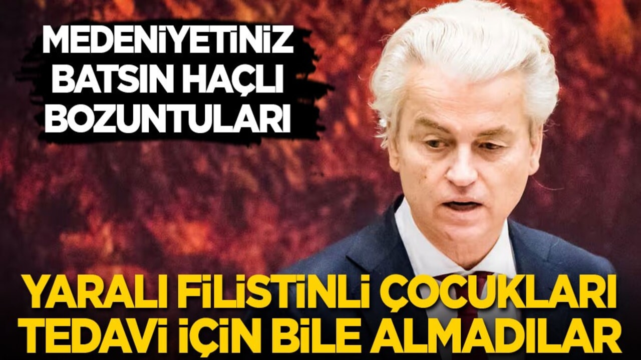 Medeniyetiniz batsın Haçlı bozuntuları! Yaralı Filistinli çocukları tedavi için bile ülkeye almadılar