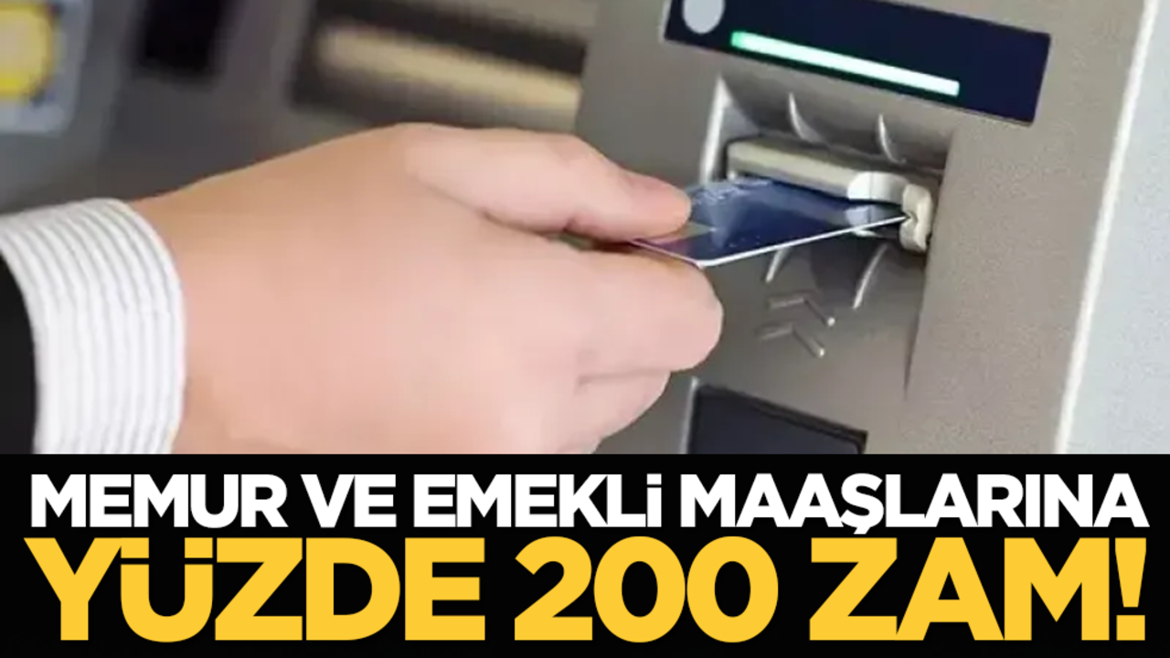 Suriye'de memur ve emekli maaşlarına yüzde 200 zam!