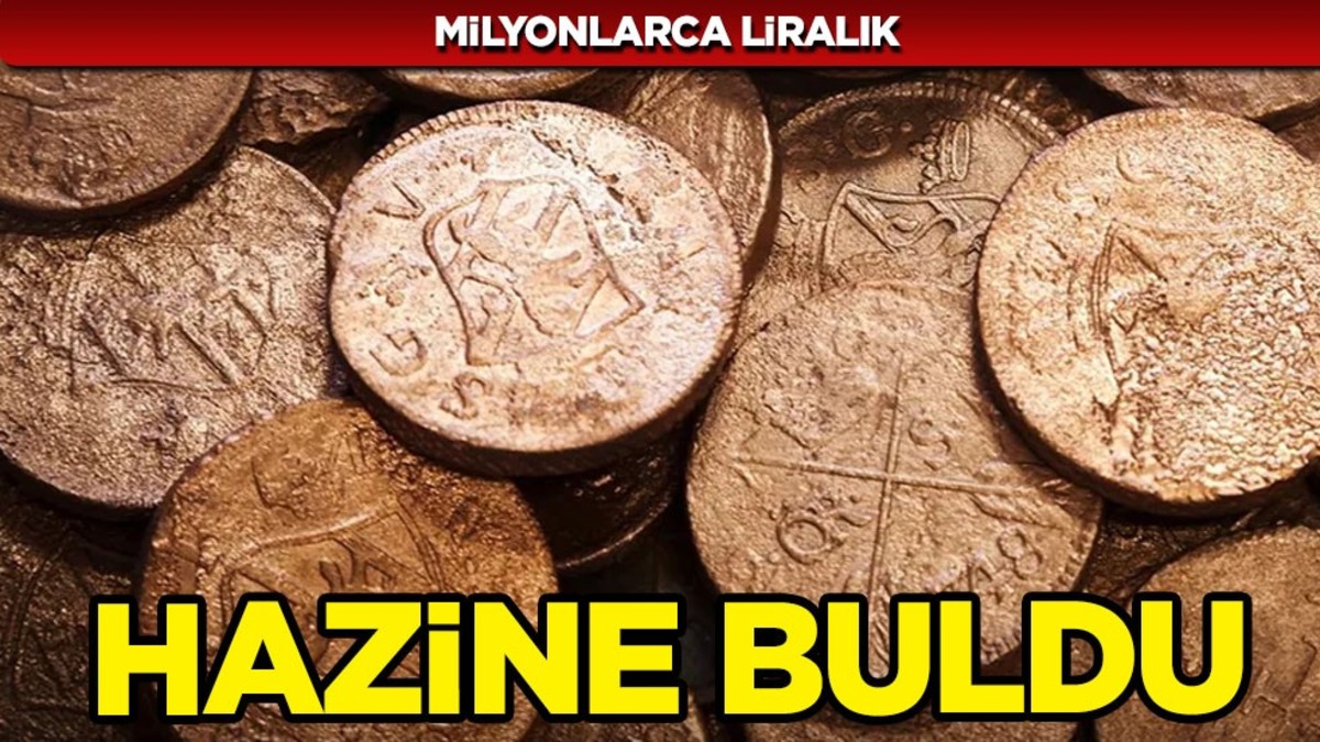 Metal dedektörü ile 6 milyon liralık hazine buldu! Onlar bile şaşırdı: Altın, gümüş madeni paralar bulundu