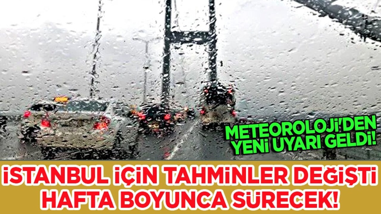 Meteoroloji'den uyarı peş peşe geldi! İstanbul'da yaşayanlar, bu iki günde dikkat!