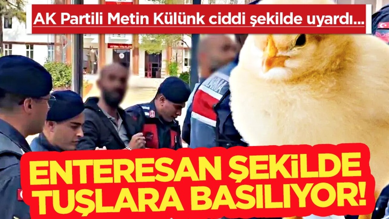 Metin Külünk, Cumhurbaşkanı Erdoğan ile halkın arasını açıyorlar! Enteresan şekilde tuşlara basılıyor