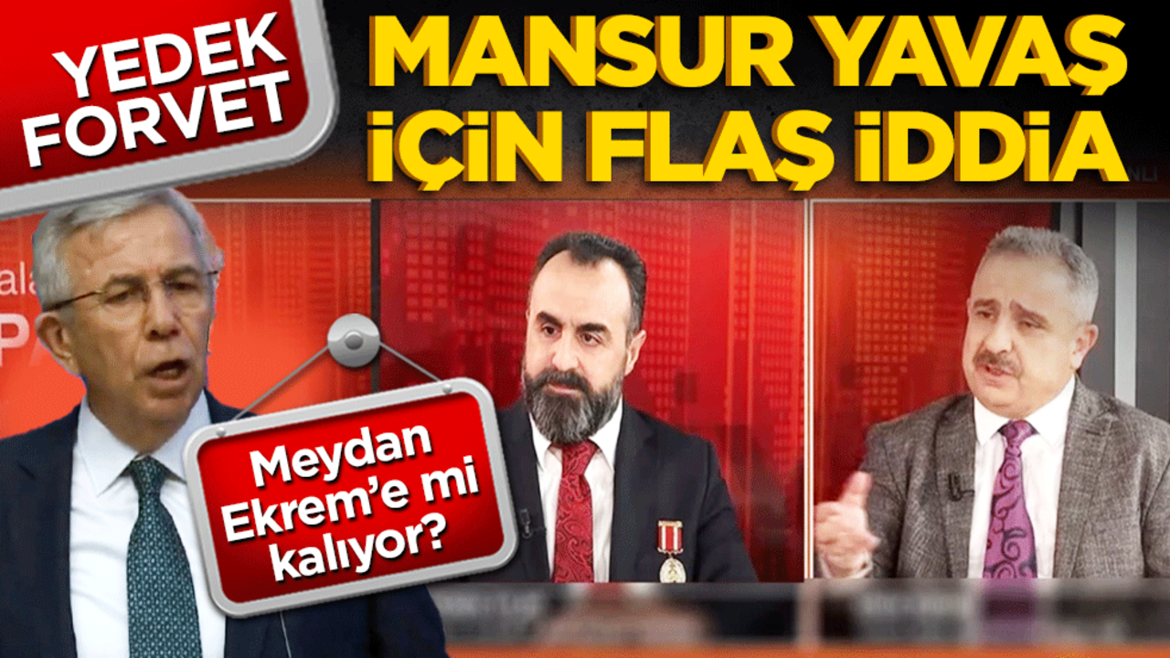 Meydan Ekrem’e mi kalıyor? Yedek forvet Mansur yavaş için flaş iddia