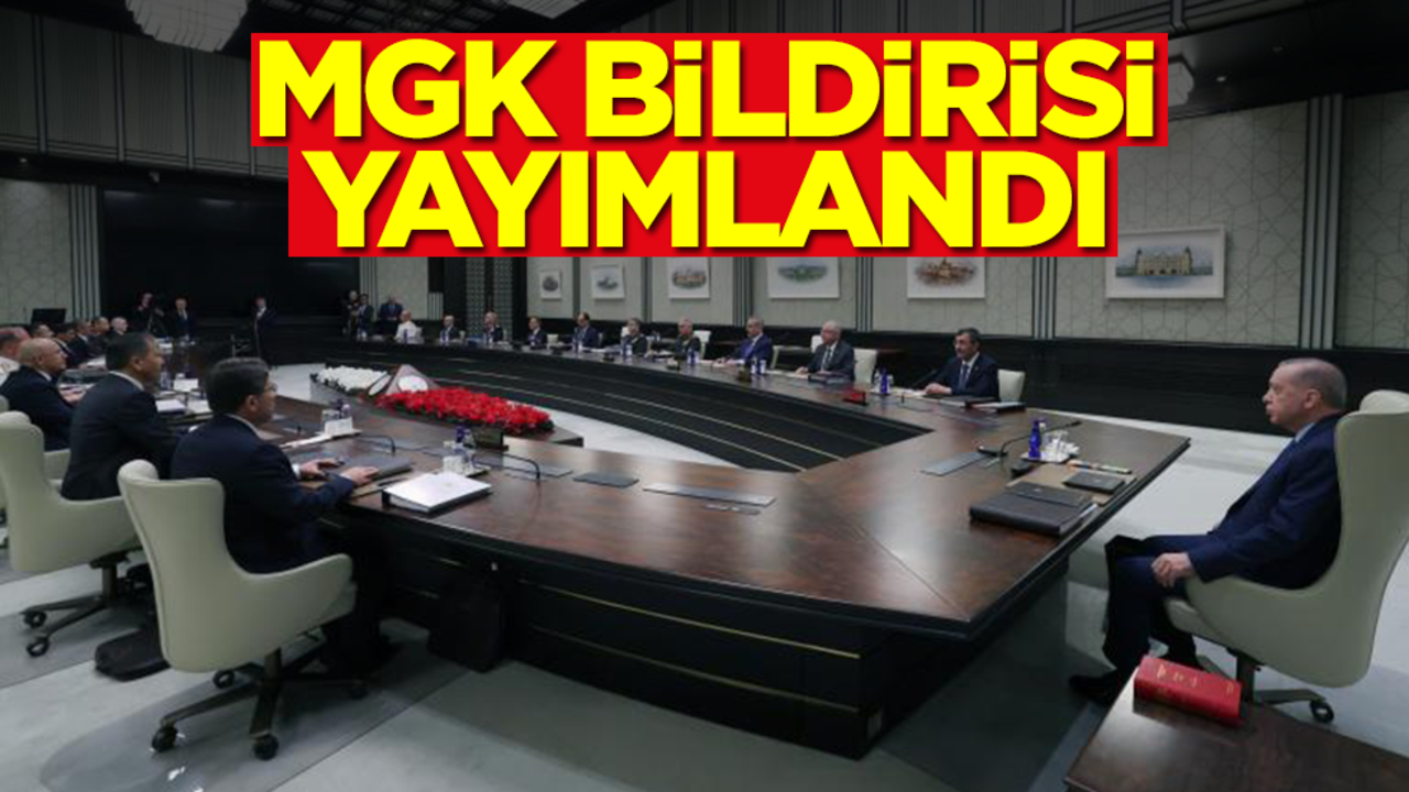 MGK sona erdi! İşte yazılı açıklama