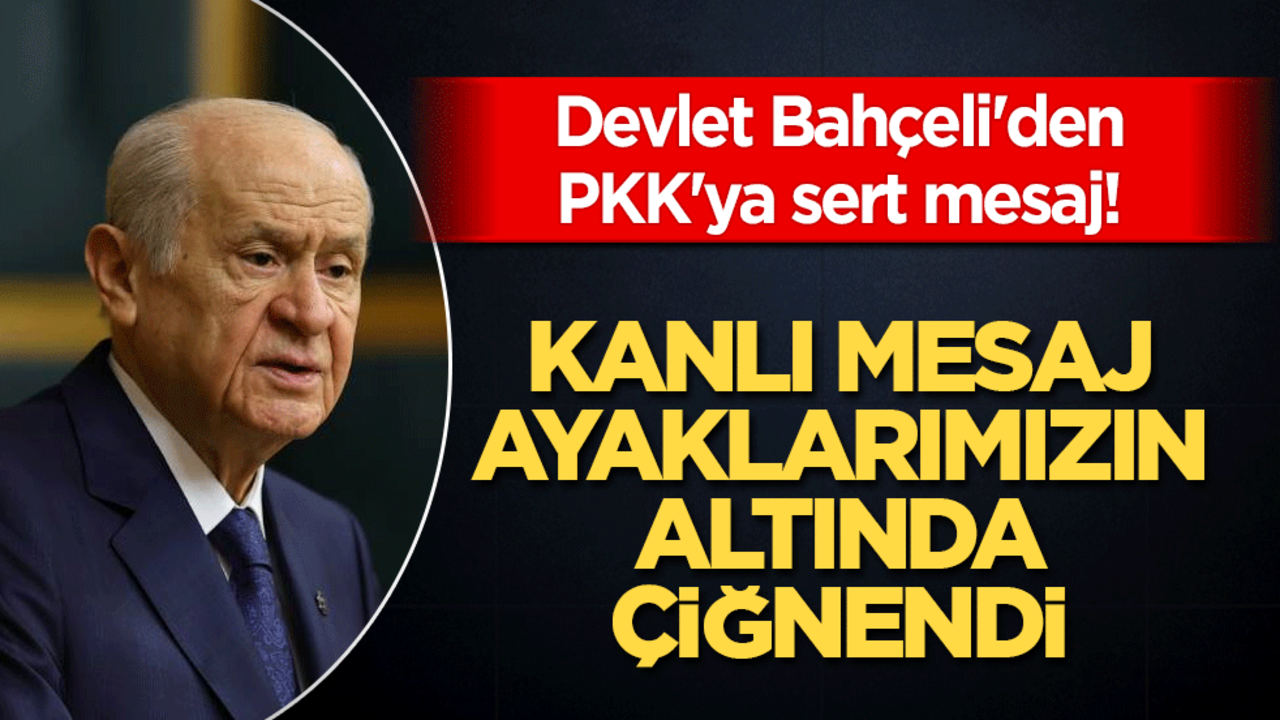 MHP lideri Bahçeli'den açıklamalar